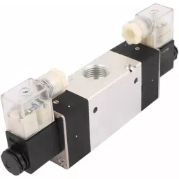 Panacea Technology 12.7 mm (1/2 Inch) 3/2 Way 220 VDC Double Solenoid Valve 3V420-15-10