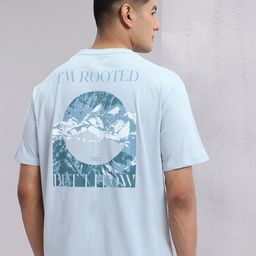 HRX by Hrithik Roshan Printed Yoga T-shirt-image-71