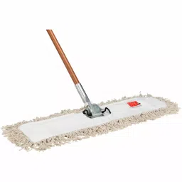 TOUGH GUY Dust Mop Kit Slide On Connection, Cotton Mop Head, 1TZD9-32
