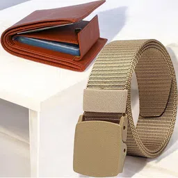 Provogue Men Wallet and Belt Accessory Gift Set-image-45