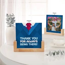 Always There Personalized Father's Day Sandwich Frame-image-10