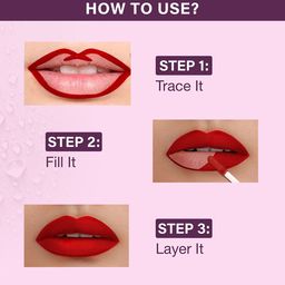 Hilary Rhoda Power Of Matte Liquid Lipstick - 3ml - Deeply Red 22 image 5