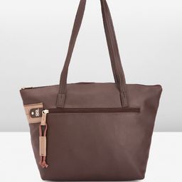 Baggit Abstract Textured Structured Shoulder Bag image 1