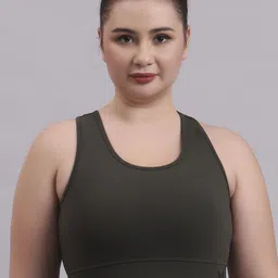 skyria Plus Spruce Olive Skyria Element Sports Bra-48