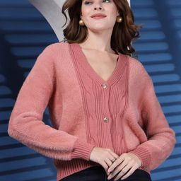 Juelle Women Woollen Cardigan-image-43