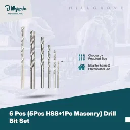 Hillgrove HGCM471M1 1000 W Drill Machine, 1 Pc Masonry Drill Bits Combo, HGCM839 image 3