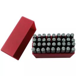 RS PRO 6mm x 36 Pc Engraving Letter Punch Set 27 Pcs x Capital A-Z English Letter Stamp 9, 8754783-10