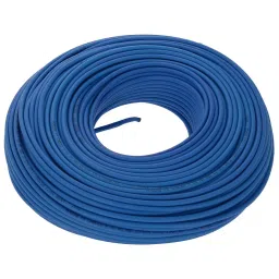 AVOCAB Flame Retardant House Wire 6 Sq.mm 1 Core Blue 200 m Cable Length-image-99