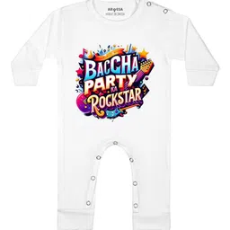 Arvesa Baccha Party Ka Rockstar Printed Bodysuit-image-12