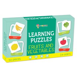 Popcorn Games & Puzzles Learning Puzzles Fruits & Vegetables for Kids Improves Focus Memory Logic & Fine Motor Skills - 50 Pieces-7