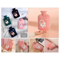 SANJARY Cute Astronaut Hot Water Bag 1000ml color design may vary-16