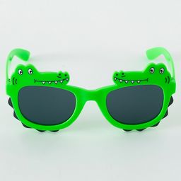 Babyhug Free Size Crocodile Shape Sunglasses - Green-picture-11