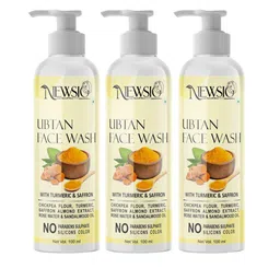 Newsio Set Of 3 Ubtan Face Wash-100 ml Each-9