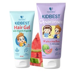 HealthBest Kids Set Of 2 KidBest Hair Gel- 50 ml & Conditioner- 200 ml-image-76