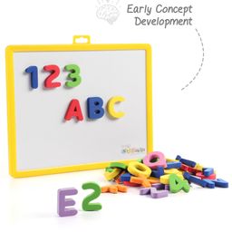 Intelliskills 2 in 1 Magnet & Chalk Board - Multicolour image 5