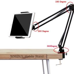 STROMBUCKS Overhead Tripod Video Mobile Stand for table Bed Mobile Holder image 3