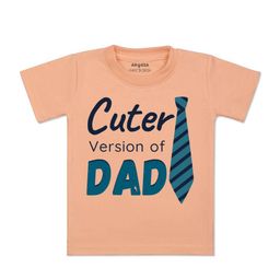 Arvesa Kids Typography Printed Applique T-shirt-image-56