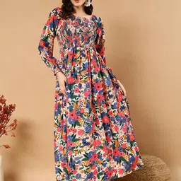 PTVIZE Crepe Fit & Flare Dress-image-71
