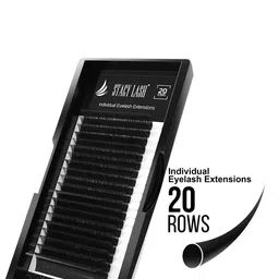STACY LASH 20-Rows Individual False Eyelash Extensions - Curl J image 4