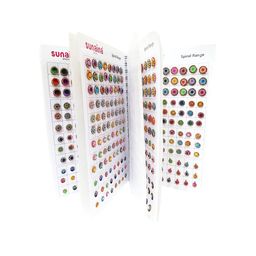 Sunaina Spiral Designer Set Of 948 Kumkum Bindi Book image 1