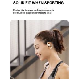Zusix AirFlex Beige 30 OWS/TWS Earbuds with Quad Mic, ENC, 60H Playtime Wireless Bluetooth image 3