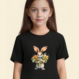 INCLUD Girls Printed Applique T-shirt-picture-3