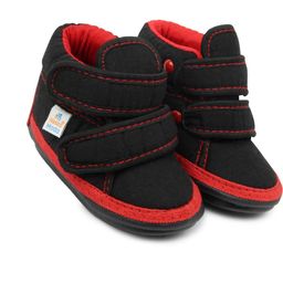 NESKA MODA 12 To 15 Months Baby Boys & Girls Cotton Chu Chu Sound Solid/ Booties-image-4