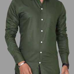 Metronaut Men Standard Regular Fit Spread Collar Solid Cotton Casual Shirt-image-29