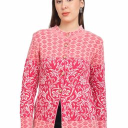 Chatanya Women Floral Printed Cardigan-image-36