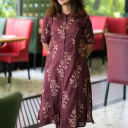 Sun Fashion And Lifestyle Women Floral Printed Regular Kurta with Trousers-25