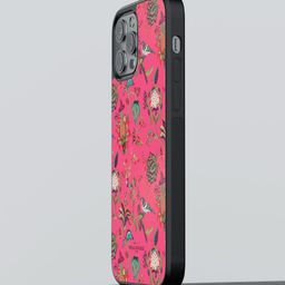 macmerise Floral Printed iPhone 13 Pro Max Back Case Mobile Accessories-image-96
