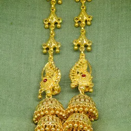 arch fashion Contemporary Jhumkas Earrings-picture-17