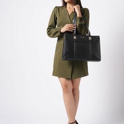 Caprese Structured Tote Bag-2