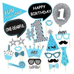 Party Propz 1st Birthday Party Decoration Combo - Multicolor-image-5