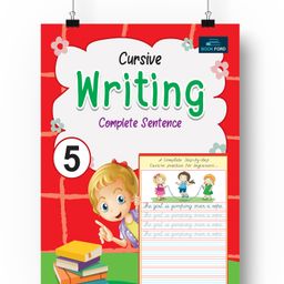 Cursive writing complete sentence - English-21