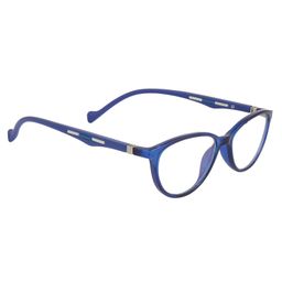 Optify Blue Light Blocking Zero Power Glasses Cateye Shape- Blue-14