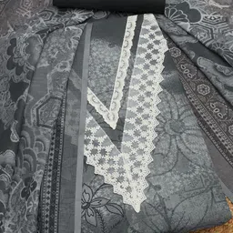 Soch Floral Printed Linen Unstitched Dress Material-image-91