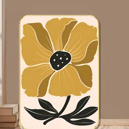 Myntra Elegant Homes 1 Piece Floral Wood Wall Paintings-image-21