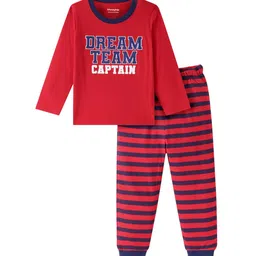 Honeyhap Boys Printed Pure Cotton Night suit-image-52
