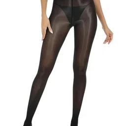 CareDone Women's Oil Shiny Glossy High Waist Seamless Sheer Tights-picture-31