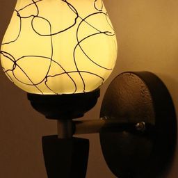 SOMIL Black Glass Cylinder Wall Lamps-image-87