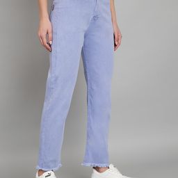 CORSICA Women Jean Straight Fit High-Rise Light Fade Stretchable Jeans-image-72