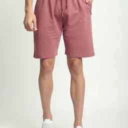 Stitch Hub Men Mid-Rise Regular Fit Cotton Shorts-image-24