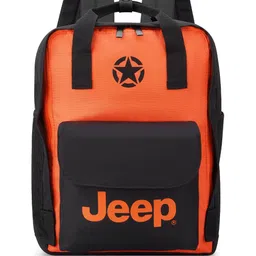 Jeep Unisex Brand Logo Backpack-20