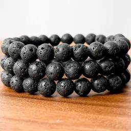 Divine souvenirs Unisex Artificial Beaded Elasticated Bracelets-47