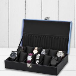 ZENWOOD Men's and Women's Watch Box Holder Organizer Case-image-96