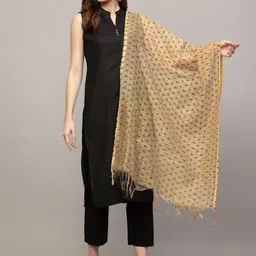 Stylum Printed Block Print Dupatta-11