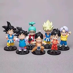 AUGEN Set Of 7 Dragon Ball Limited Edition GT Action Figures-12