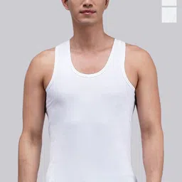 CAVENDERS Pack Of 3 Pure Cotton Scoop Neck Gym Vests C24=-=SWIFT----==3- ---85-image-62
