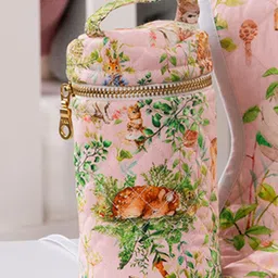 THE BABY TRUNK Infant Bunny Print Egyptian Cotton Bottle Cover-picture-46